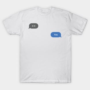 Korean Slang Chat Word ㅇㅇ Meanings - Yes T-Shirt